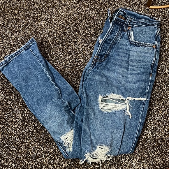 Aeropostale 90’s super high rise straight - Picture 1 of 5